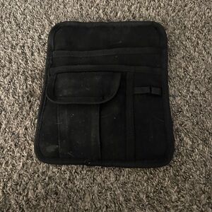 Server Aprons, one is Applebees brand and one is unbranded and a buckle one.